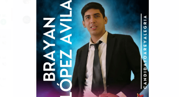 Candidato a Rey para el carnaval " Circus" en Juan José Ríos.