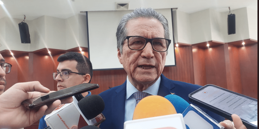 Diputado presidente de la Junta de Coordinación Política del Congreso del Estado, Feliciano Castro Meléndrez