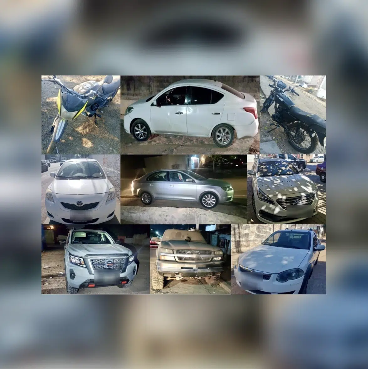 Carros robados en Culiacán