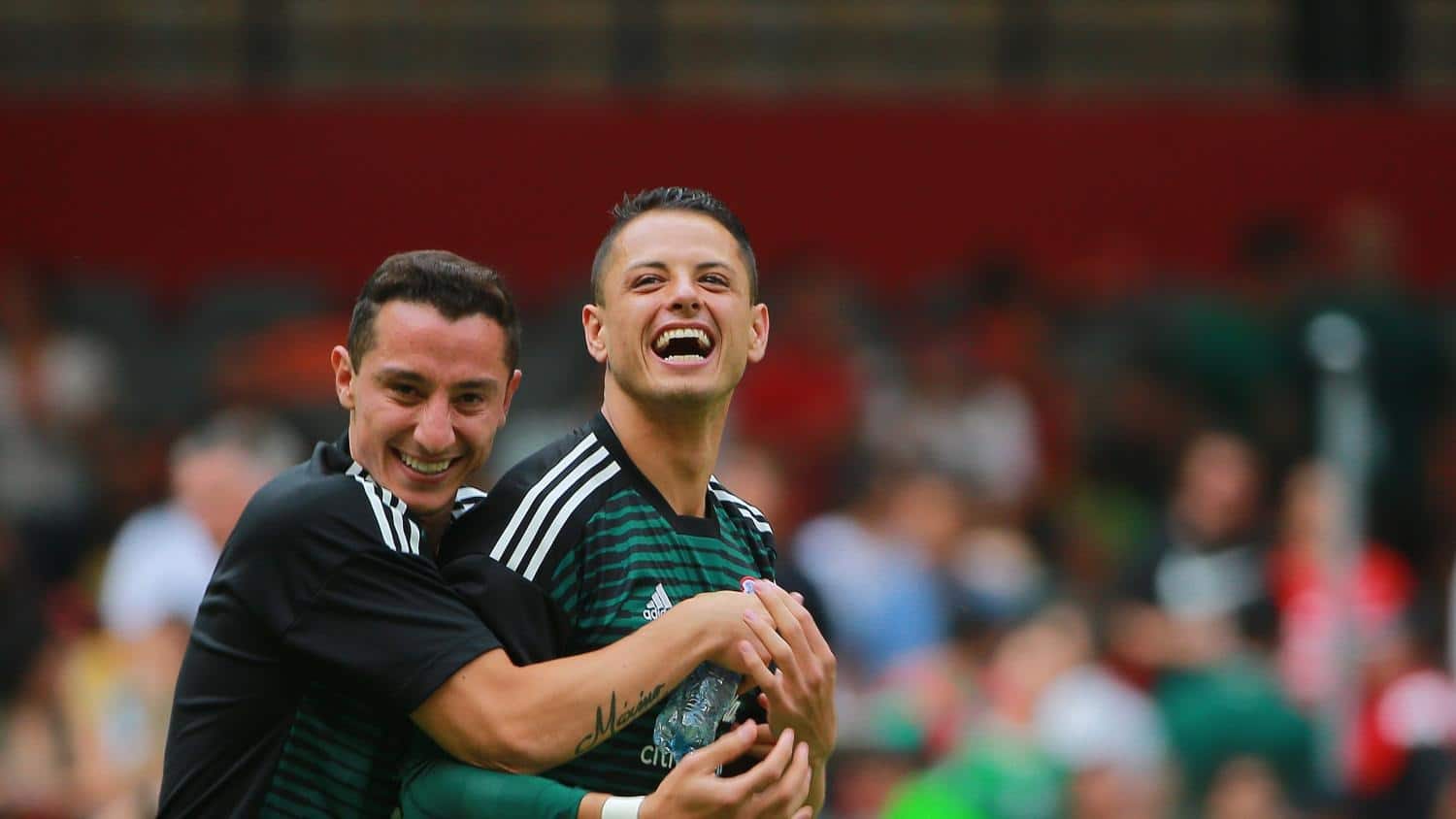Andrés Guardado y Javier “Chicharito”
