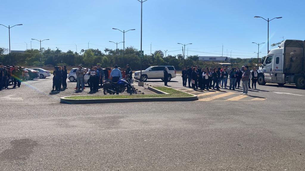 Protección Civil en el primer simulacro en plaza Explanada