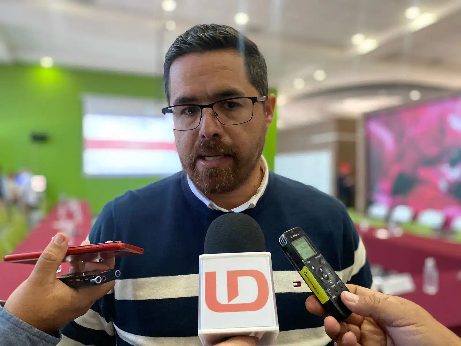 titular de la Secretaría de Salud en Sinaloa, Cuitláhuac González Galindo.