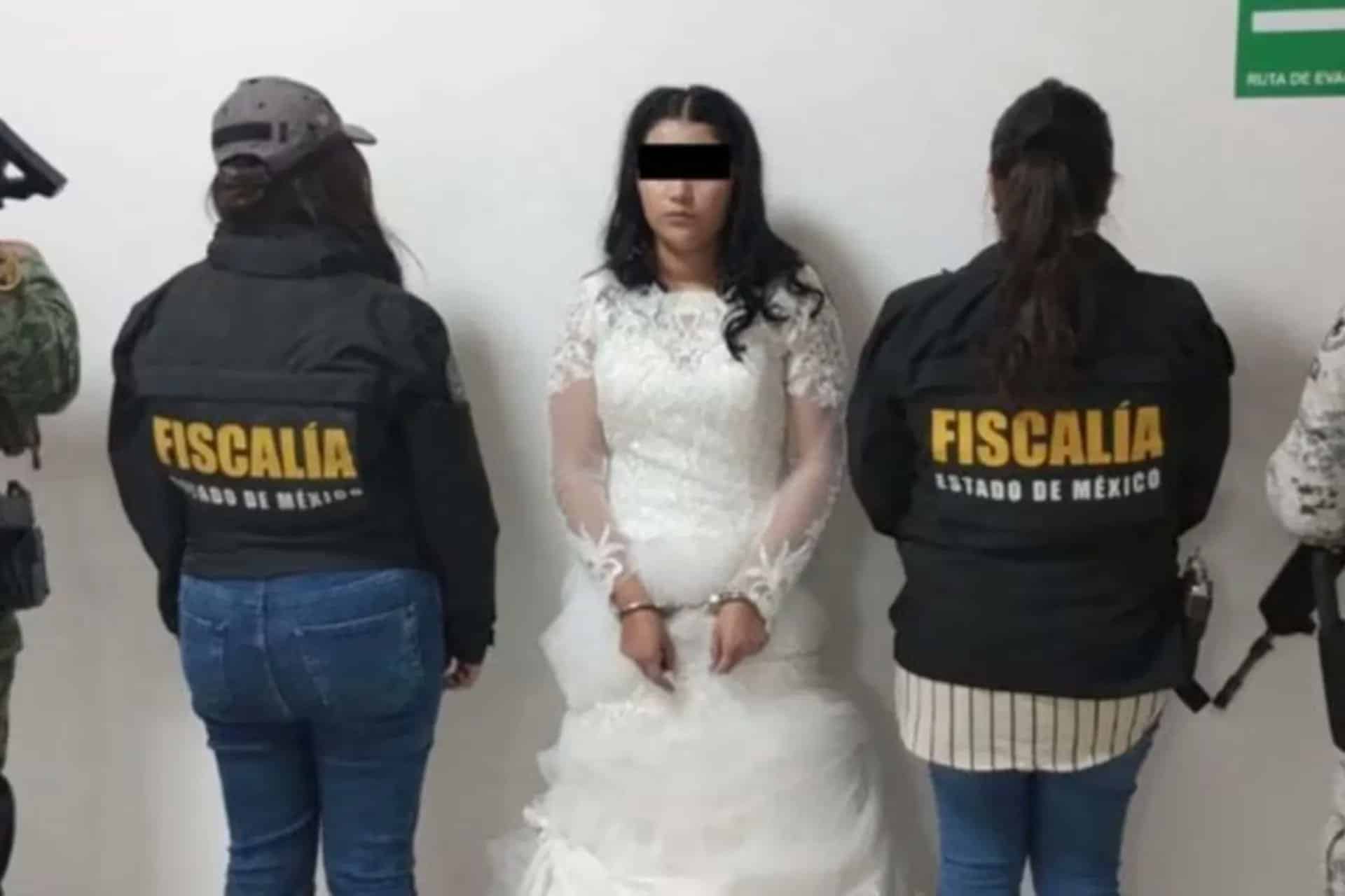 Presunta extorsionadora es detenida el día de su boda