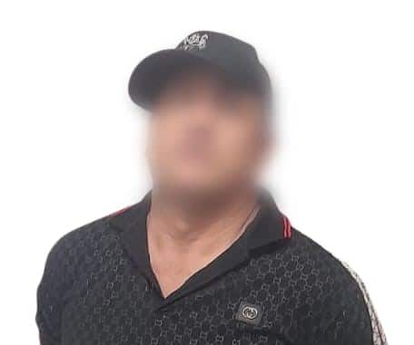 Sujeto detenido con un arma de fuego.