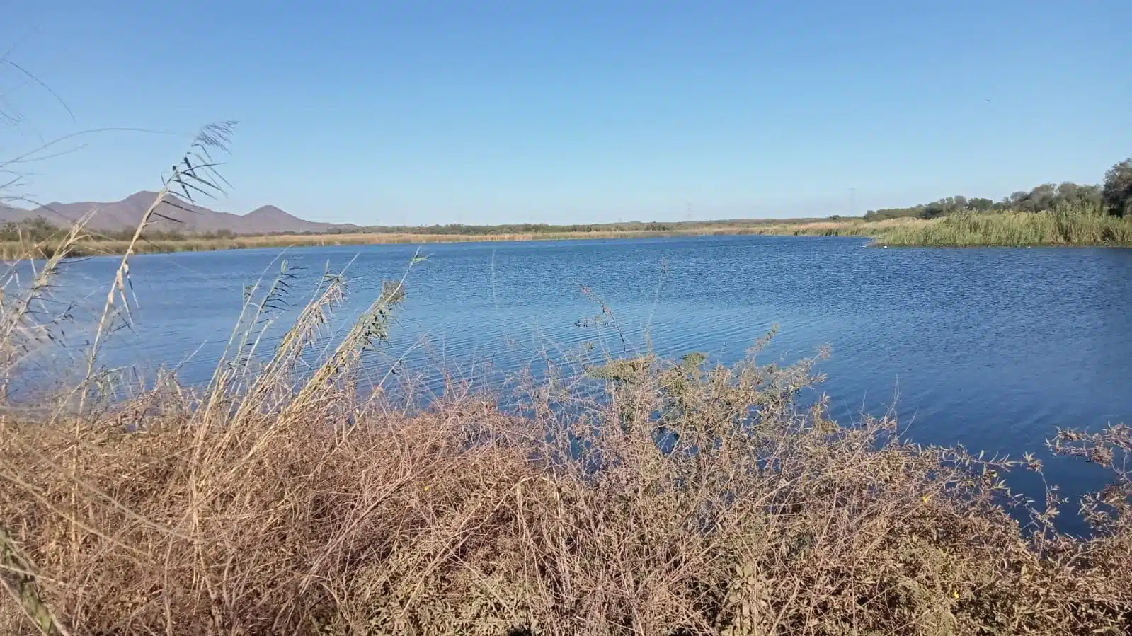 Agua del Dique Las Isabeles en donde falleció Juan Carlos en El Fuerte