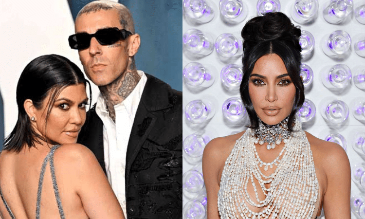 Travis sostuvo un romance con Kim Kardashian antes de su relación con Kourtney