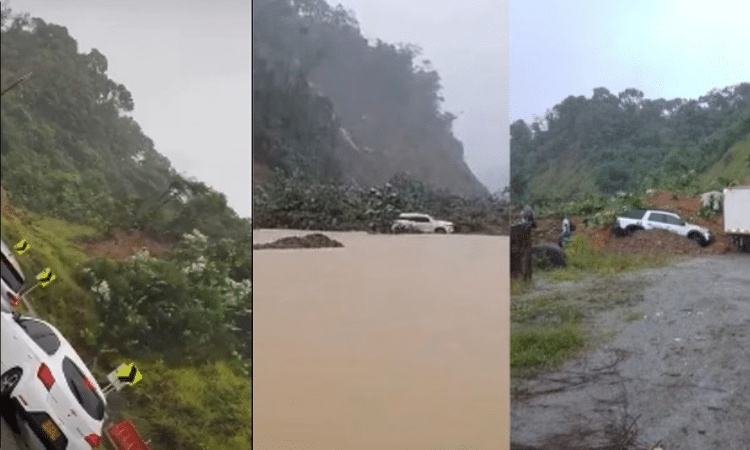 Derrumbe en Colombia deja 18 fallecidos