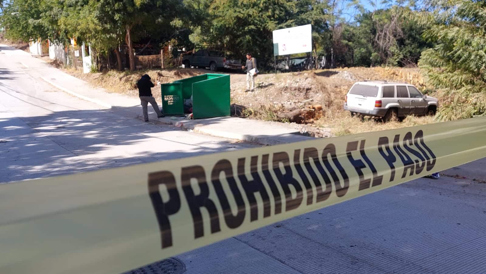 Lo cuerpos fueron localizados la mañana de este lunes.