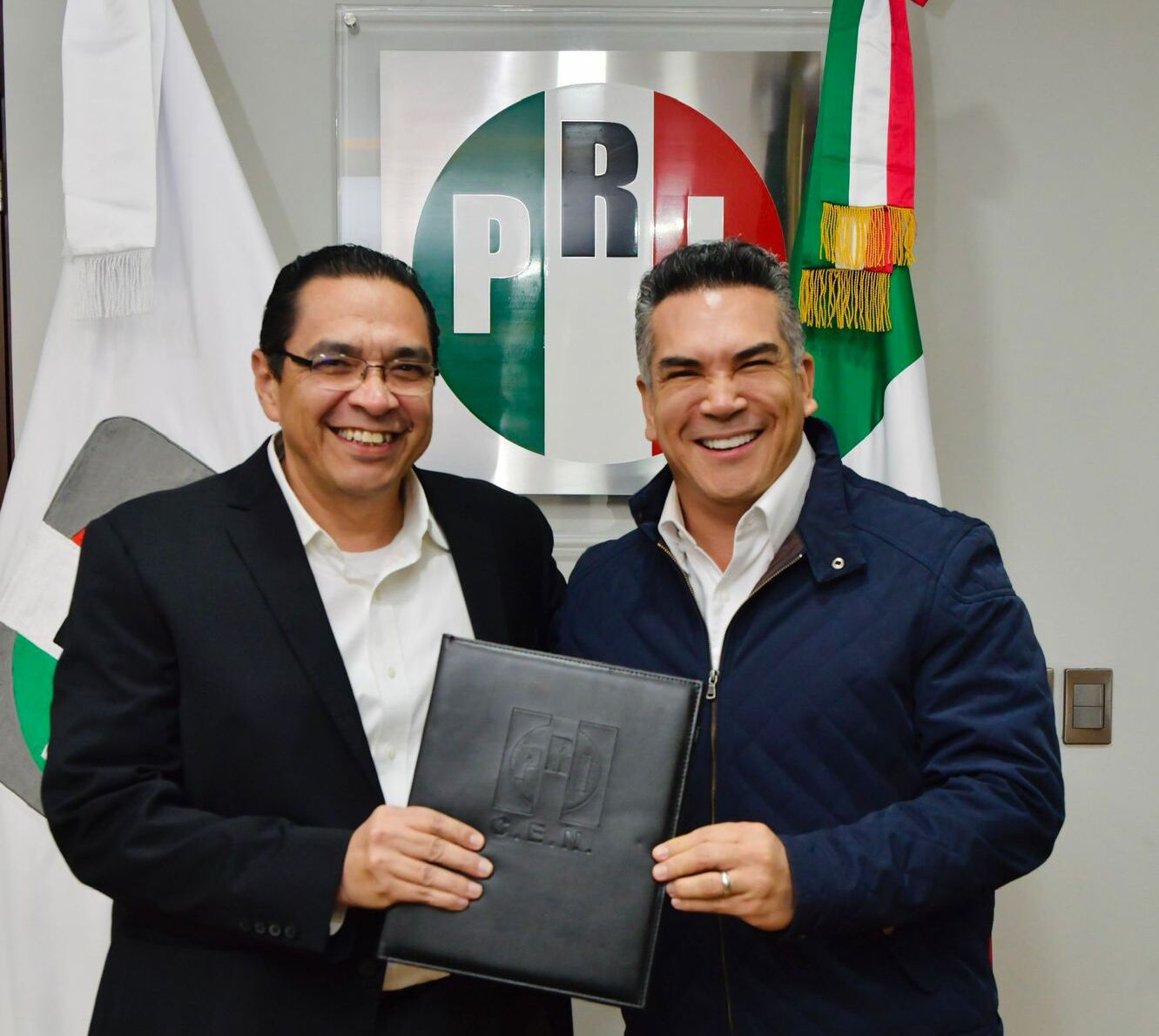 Enrique Díaz López y Alejandro Moreno Cárdenas