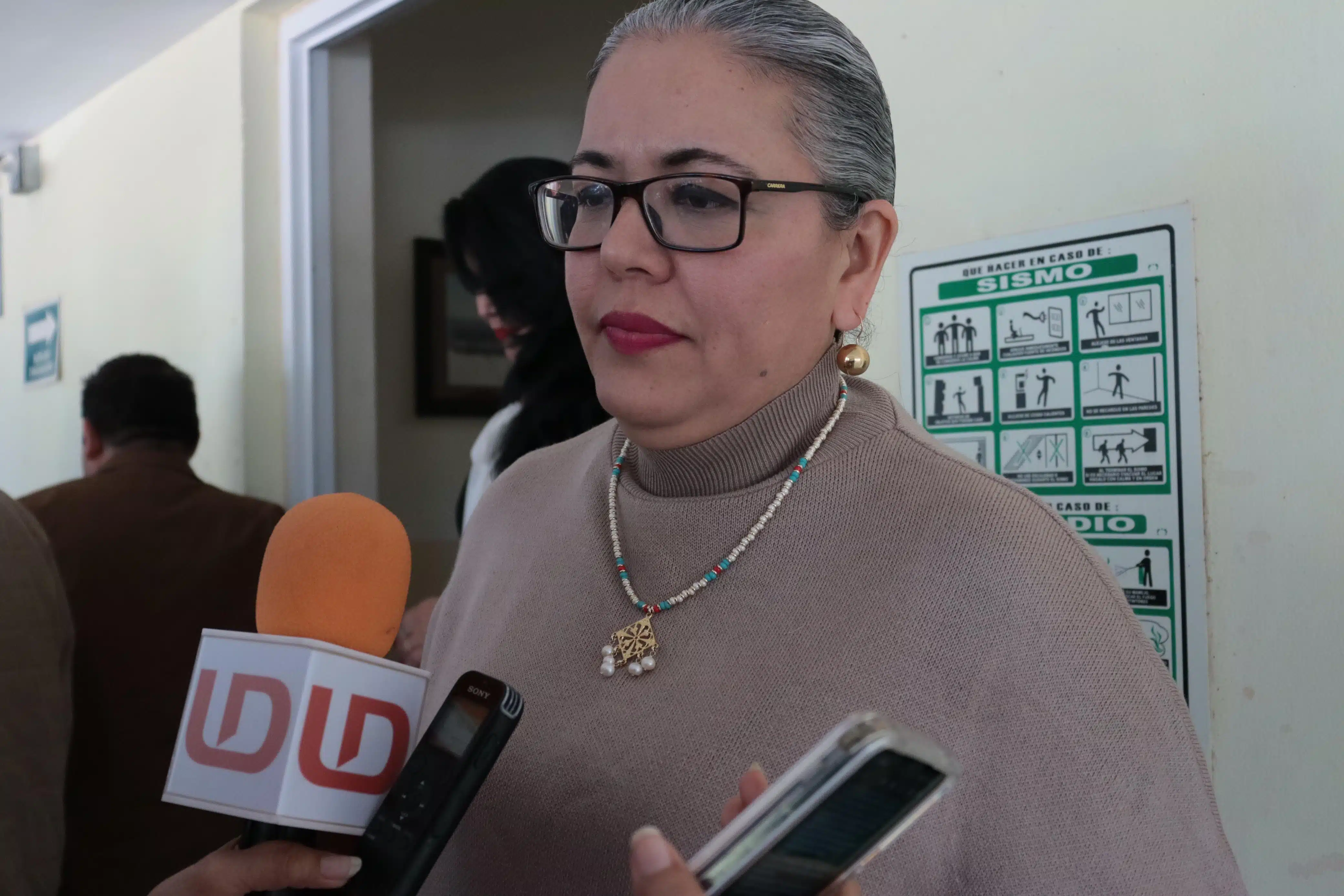 Graciela Domínguez Nava, titular de la Secretaría de Educación Pública y Cultura de Sinaloa.