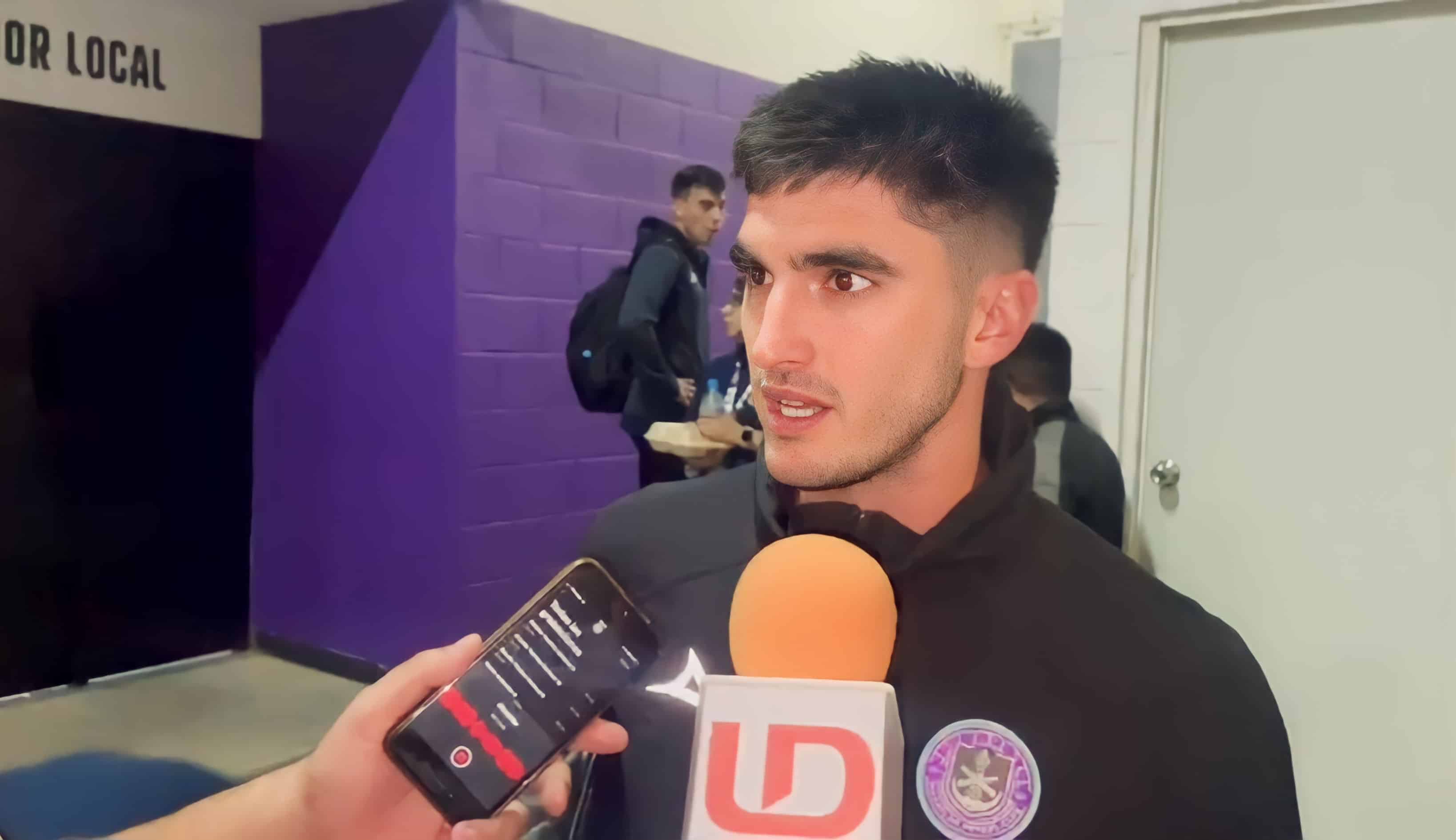 Futbolista Gustavo del Prete en entrevista