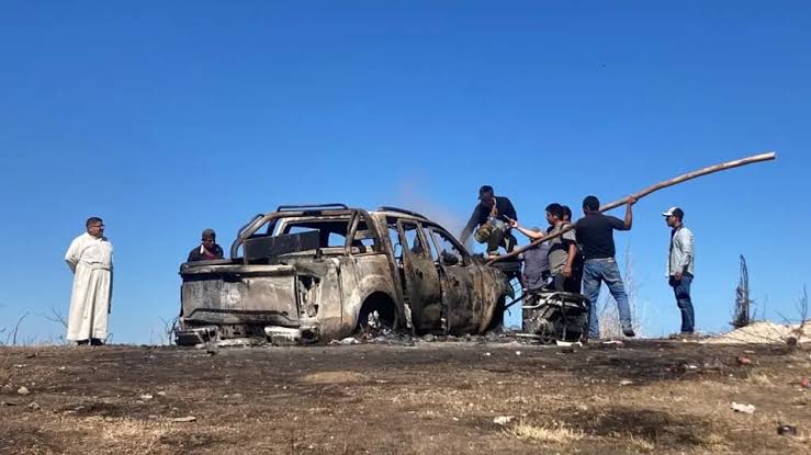 Hallan ocho cuerpos en Guerrero, cinco estaban calcinados