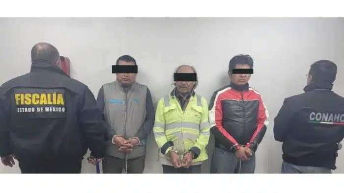 Hombres detenidos por homicidios