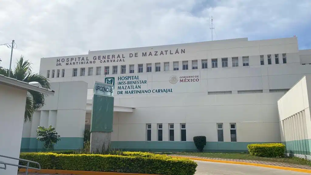 Marco Roger falleció en el Hospital General IMSS Bienestar de Mazatlán.