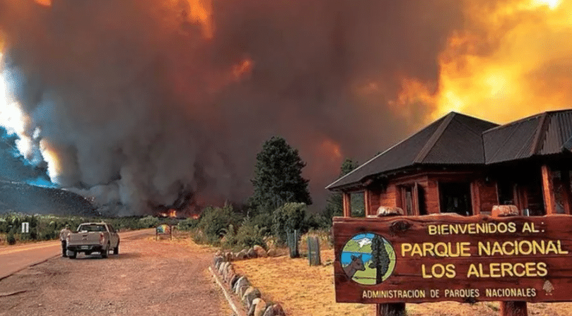 Incendio en argentina consume más de 2 mil hectáreas