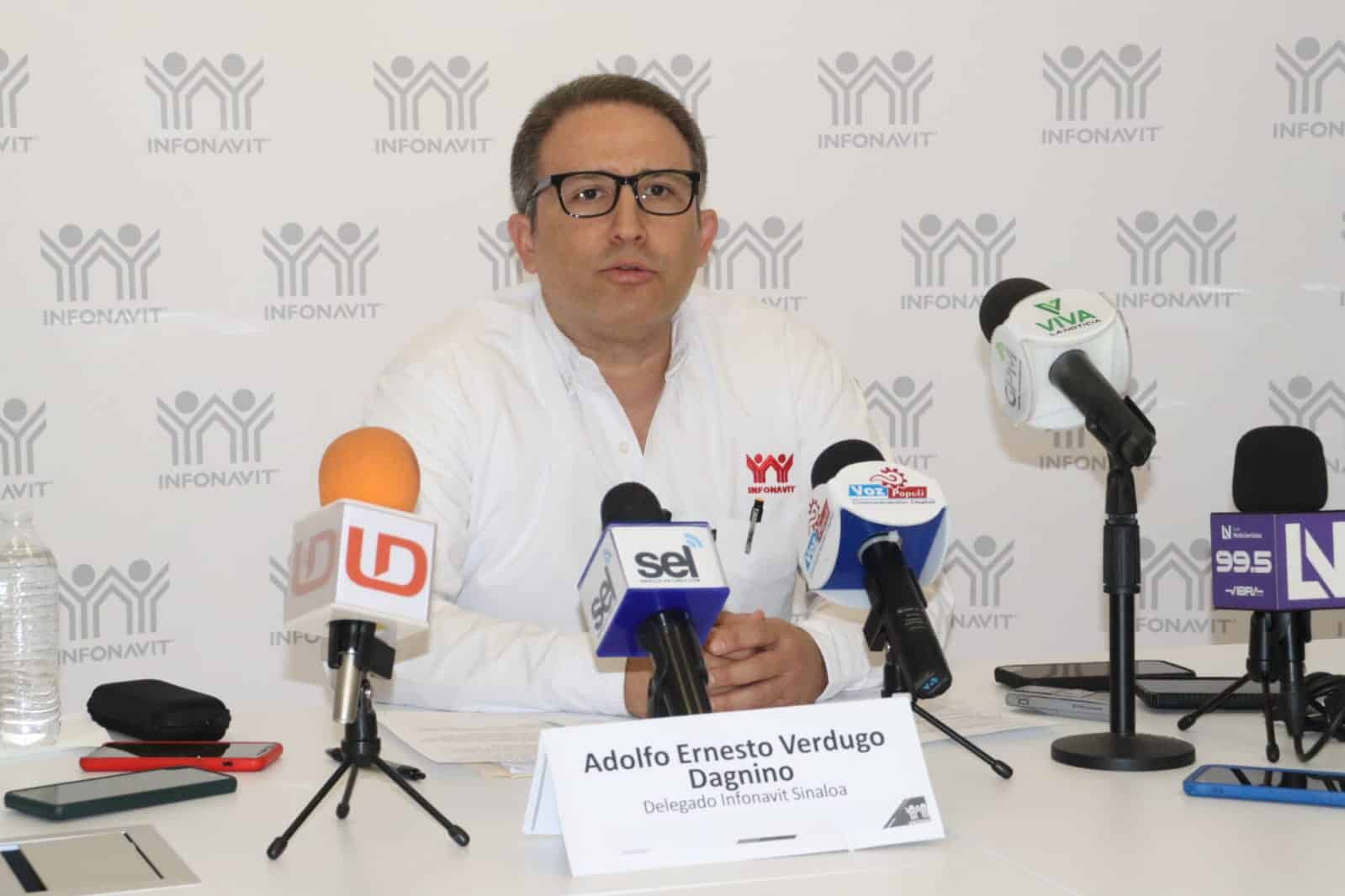 Adolfo Ernesto Verdugo Dagnino, delegado en Sinaloa del Infonavit