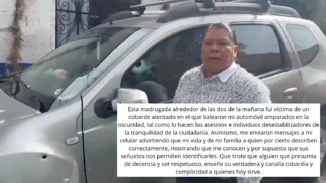 Investiga atentado contra diputada priista la Fiscalía de la CDMX