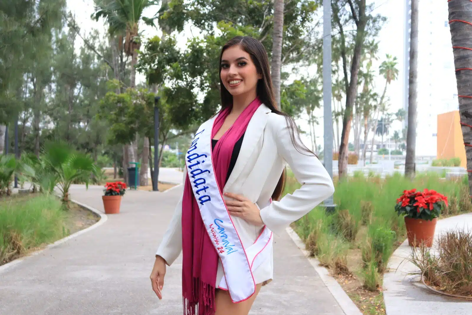 Irene Rojas, candidata a Reina del Carnaval Internacional de Mazatlán 2024