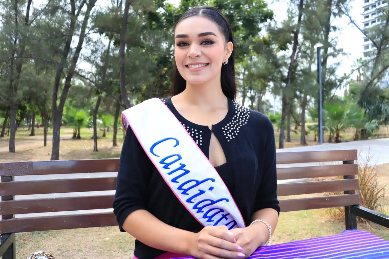 Jaraseth Álvarez, candidata a Reina del Carnaval Internacional de Mazatlán 2024.