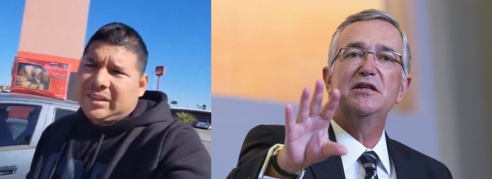Joven revendedor de roscas de la Costco y Ricardo Salinas Pliego