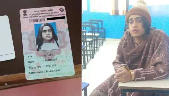 Joven se disfraxa de su novia y termina detenido en India