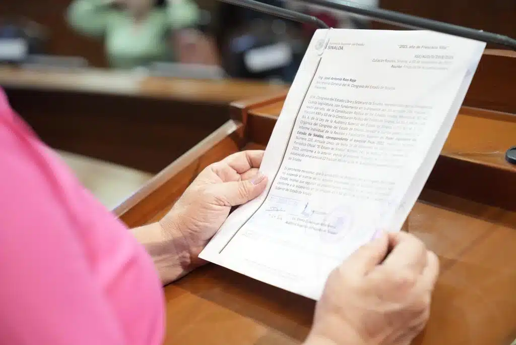 Lectura a iniciativa en el Congreso del Estado