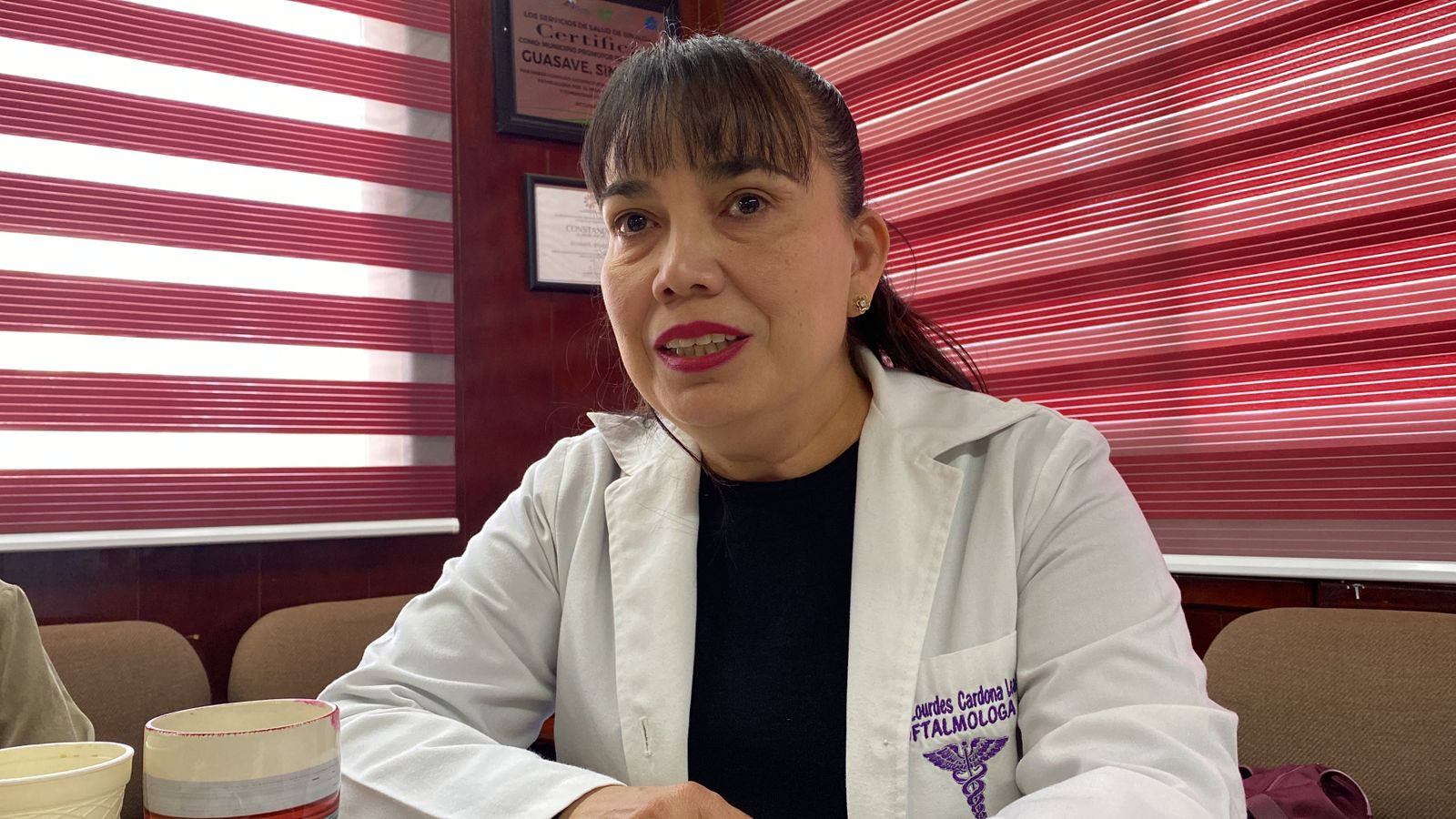 Lourdes Cardona, presidenta de DIF en Guasave.