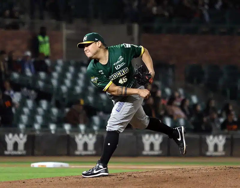 Foto: Cortesía (Luis Fernando Miranda, pitcher de Cañeros de Los Mochis)