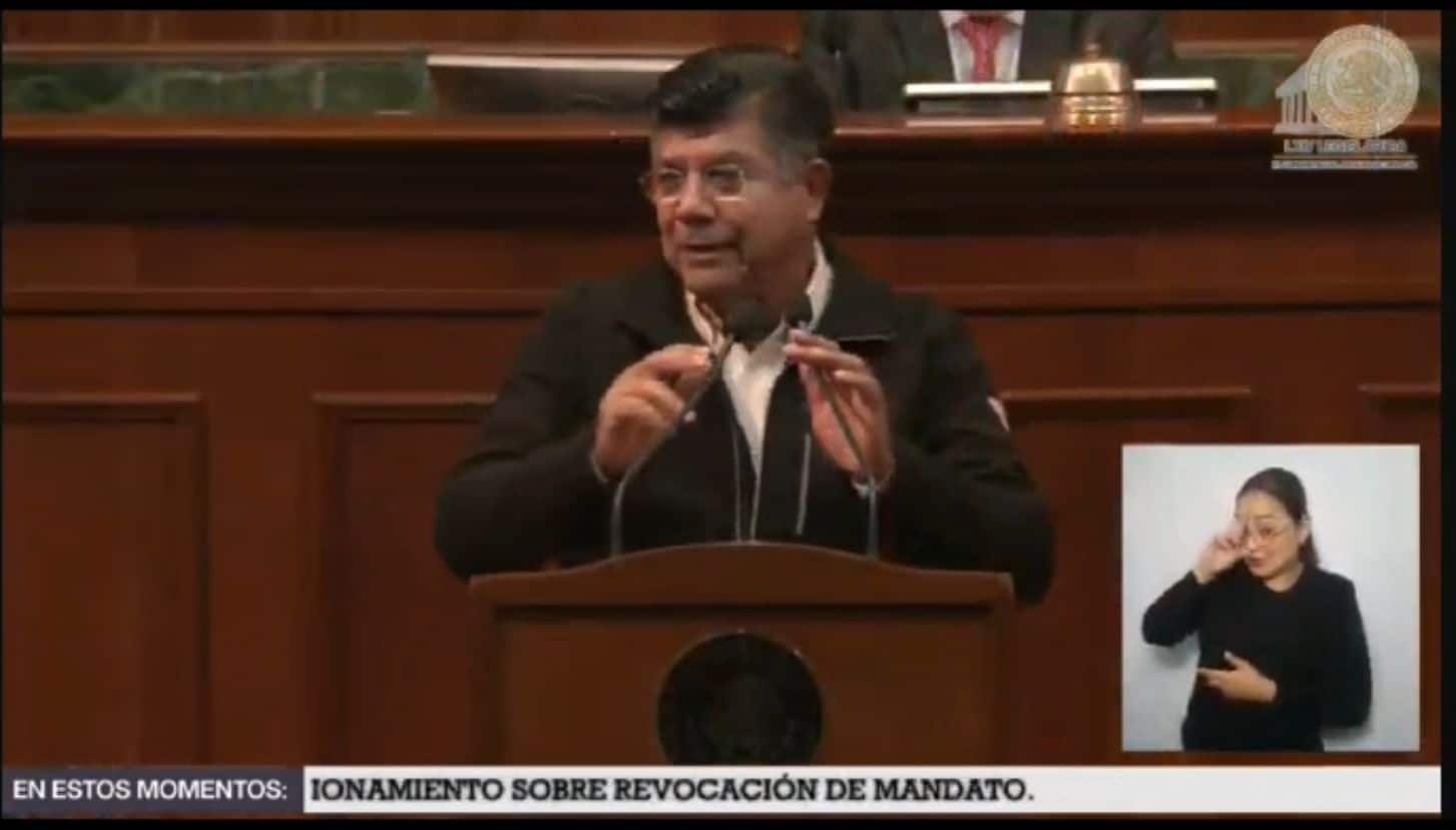 José Manuel Luque Rojas, diputado de Morena y presidente de la Comisión de Educación.