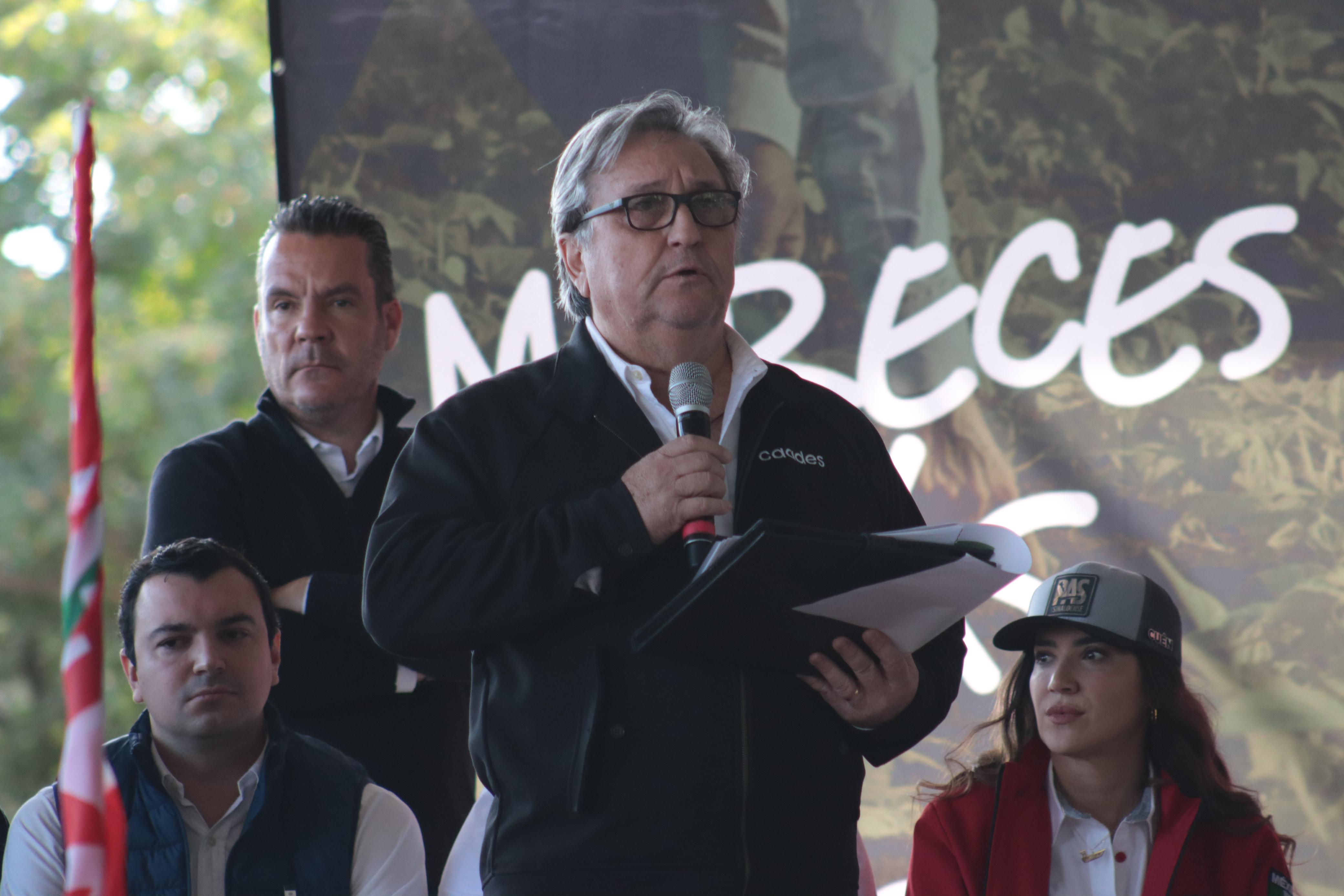 Presidente de la Confederación de Asociaciones Agrícolas del Estado de Sinaloa (Caades), Marte Vega Román