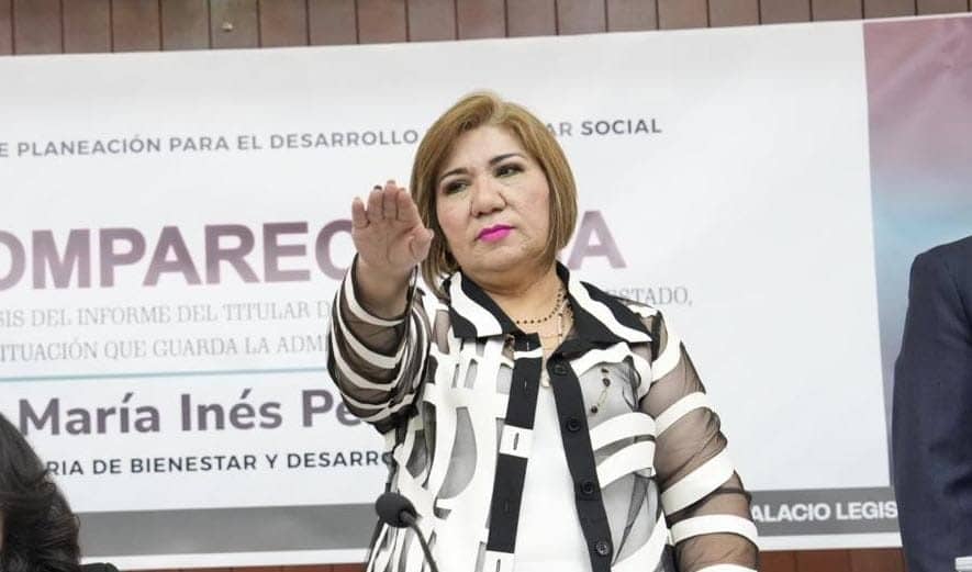 María Inés Pérez Corral, secretaria de Sebides compareció ante diputados.