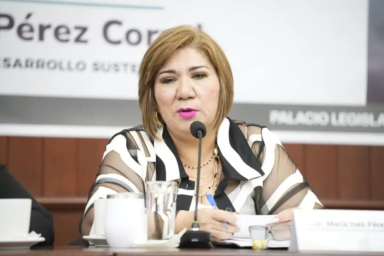María Inés Pérez Corral, La secretaria de Bienestar y Desarrollo Sustentable del Estado de Sinaloa (Sebides).