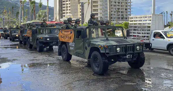 Militares en Acapulco