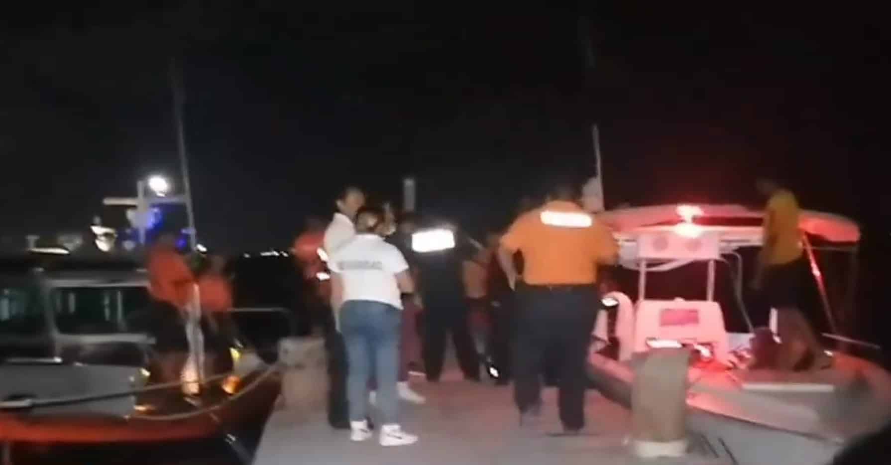 Naufragio en Isla Mujeres deja a cuatro turistas fallecidos