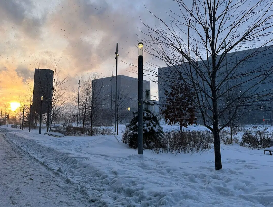 Montreal, Canadá, tras fuertes nevadas