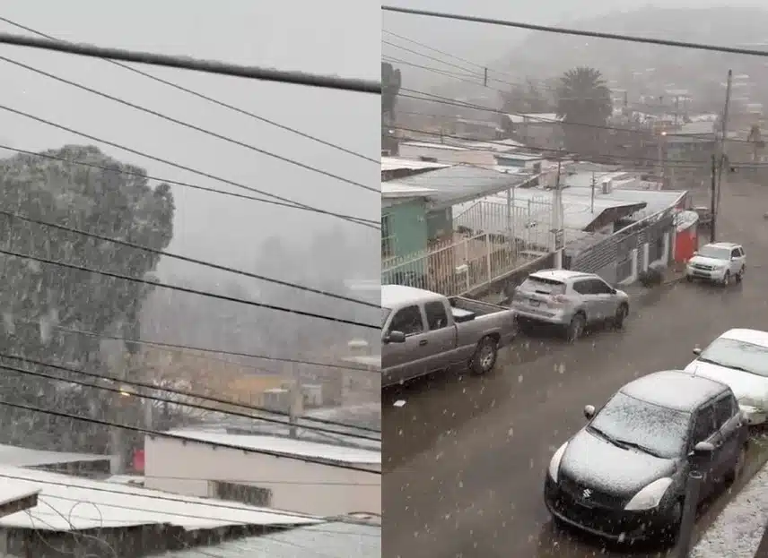 Nieve en Nogales