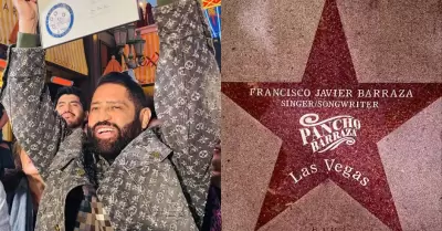 Pancho Barraza y su estrella en Las Vegas