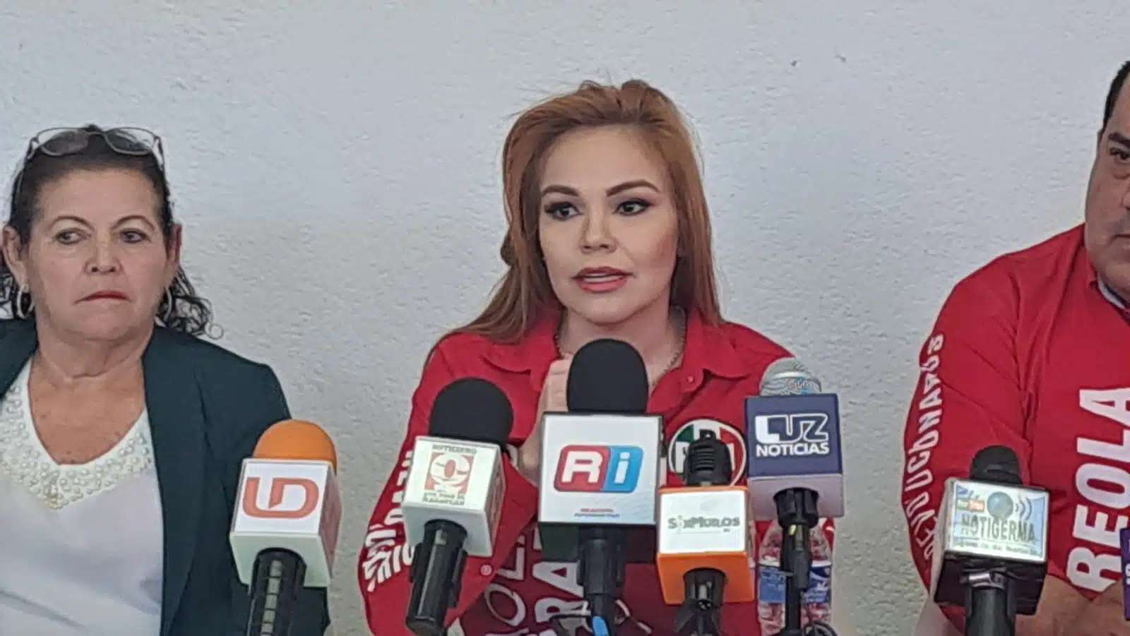 Paola Gárate Valenzuela, líder estatal del Partido Revolucionario Institucional (PRI).