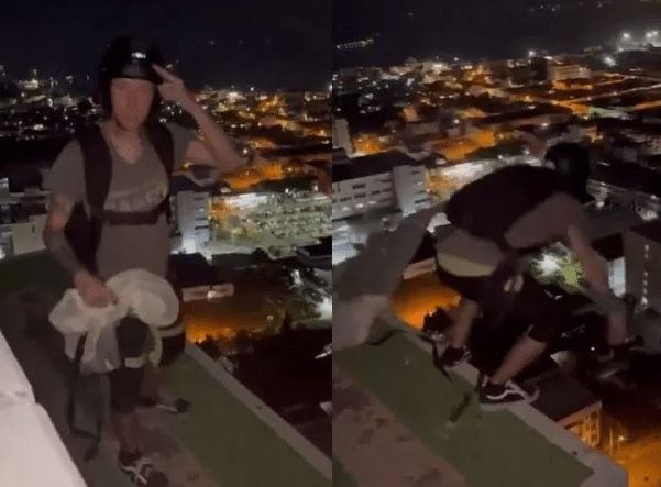 Paracaidista de 33 años murió al tirarse del piso 29 de un edificio