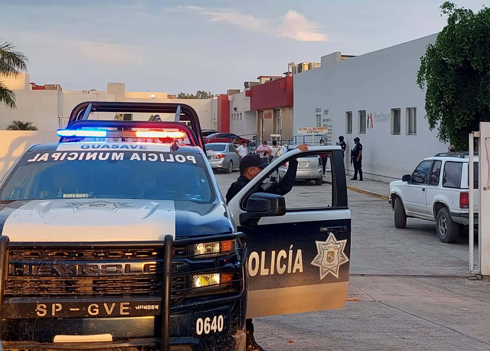 Patrulla de la Policía Municipal de Guasave