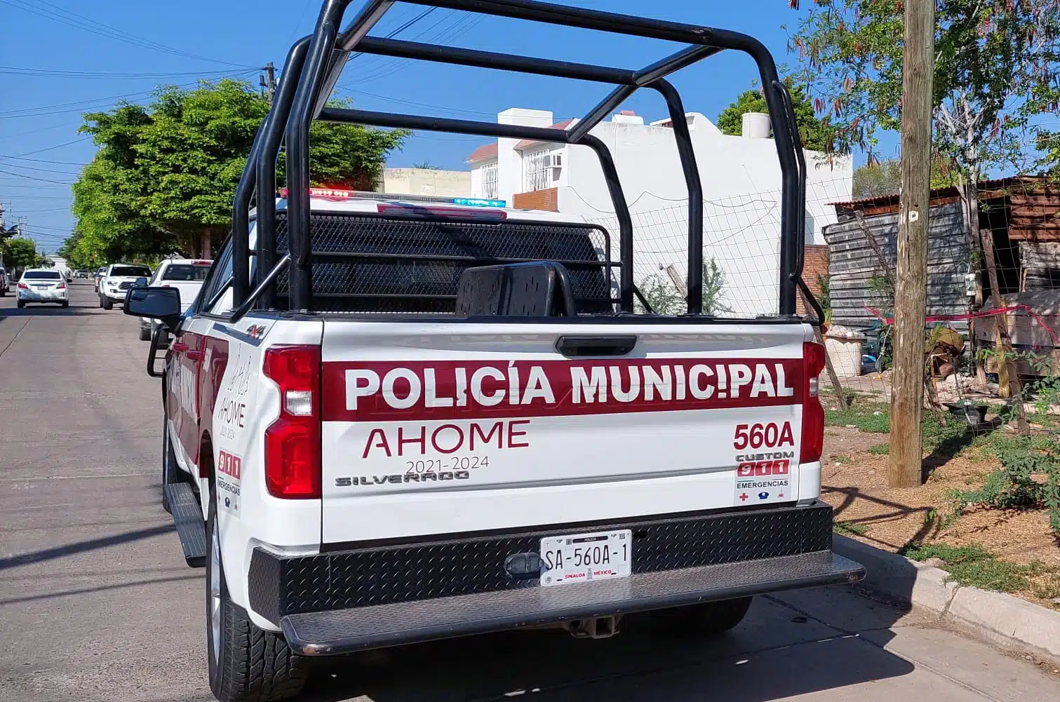 Policía municipal de Ahome.