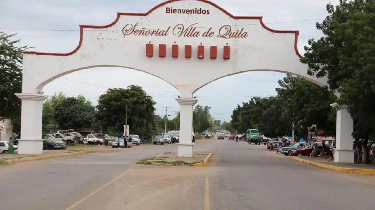 Entrada a la sindicatura de Quilá.