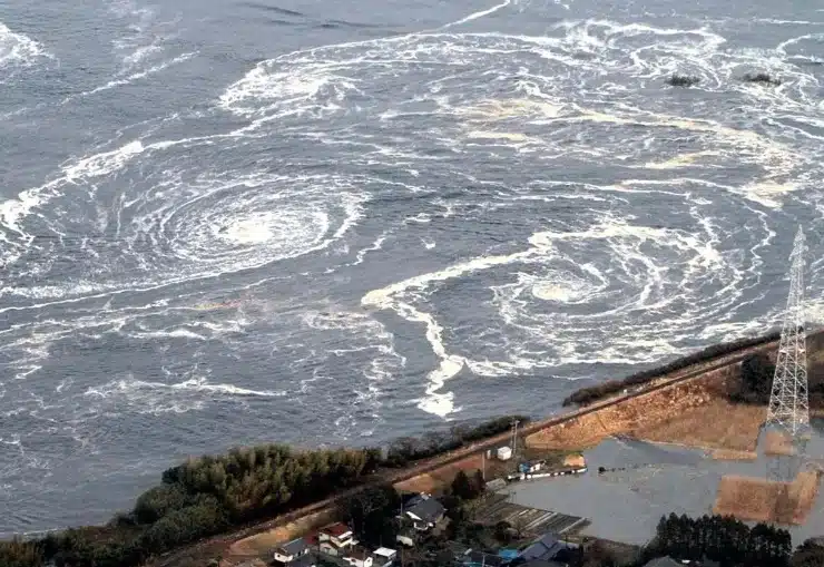 Reportan olas de tsunami en Japón tras fuerte terremoto