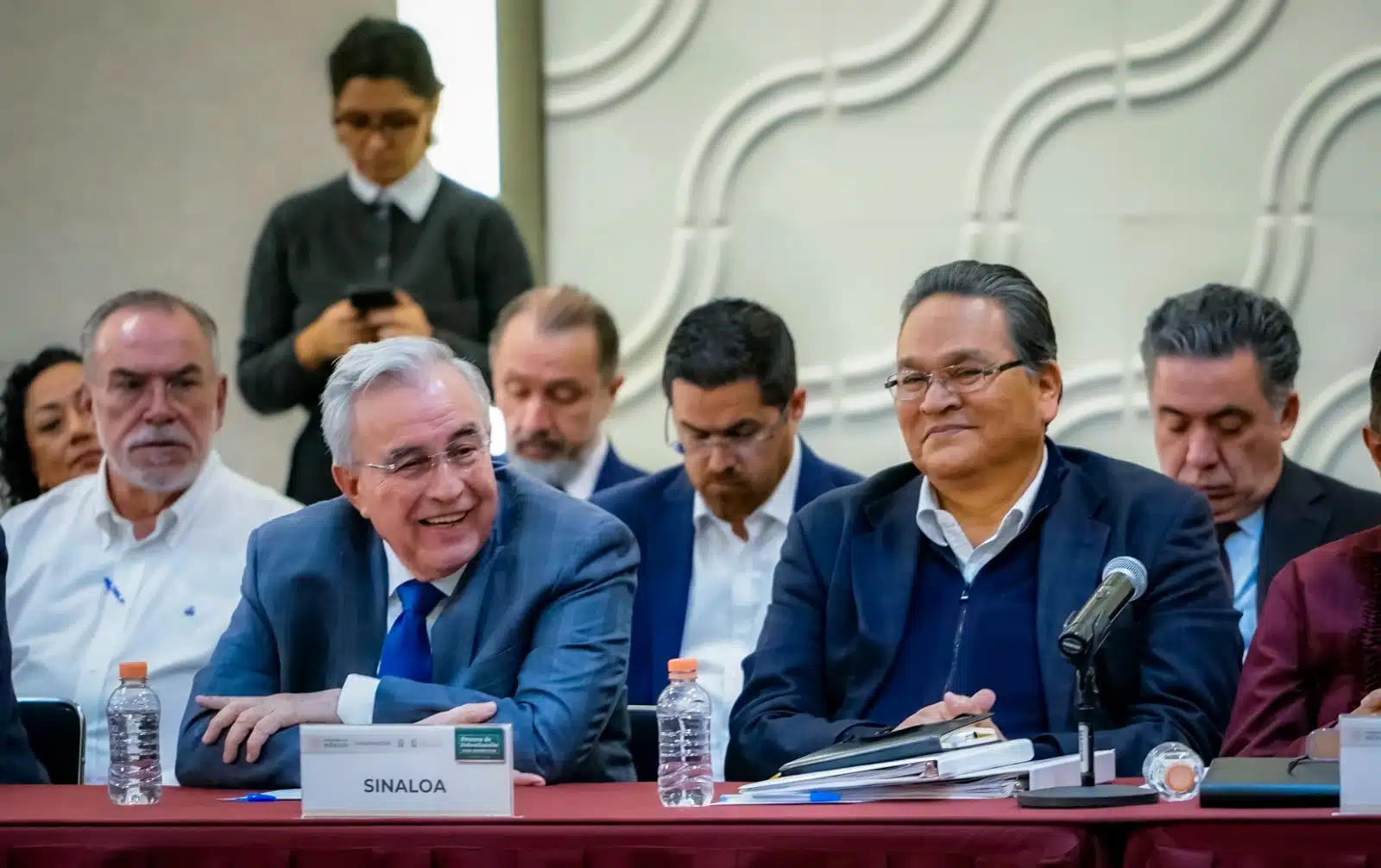 Rubén Rocha Moya formó parte de la reunión entre gobernadores y autoridades federales.