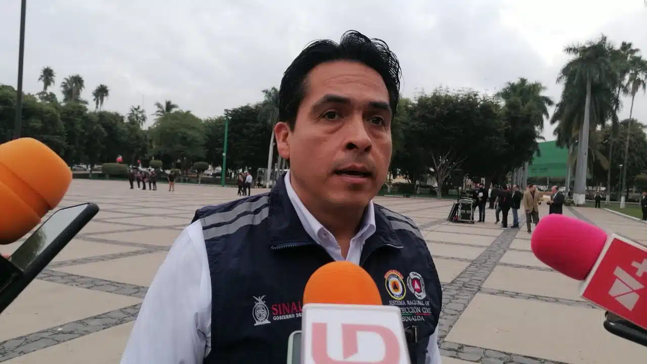 Roy Navarrete Cuevas, director de Protección Civil en Sinaloa