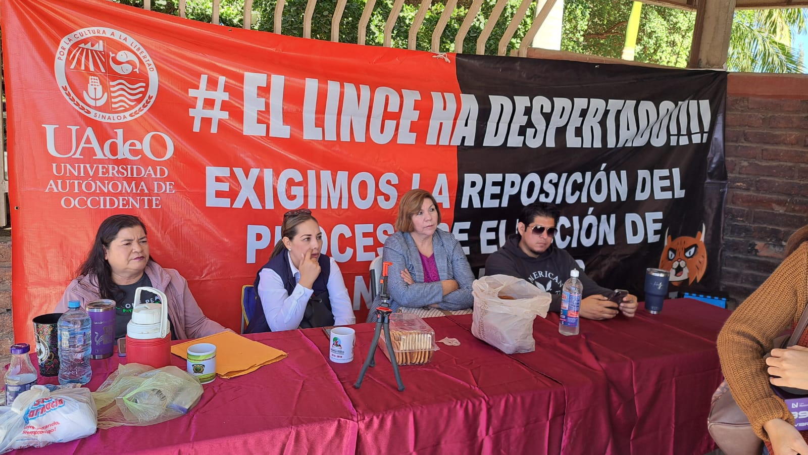 Rueda de prensa maestros sindicalizados