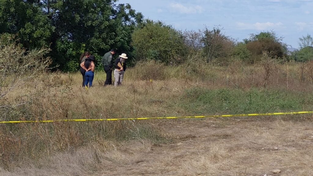 Área delimitada donde se encuentran integrantes de Sabuesos Guerreras