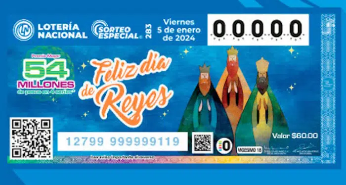 Resultados Sorteo Especial 283 de la Lotería Nacional