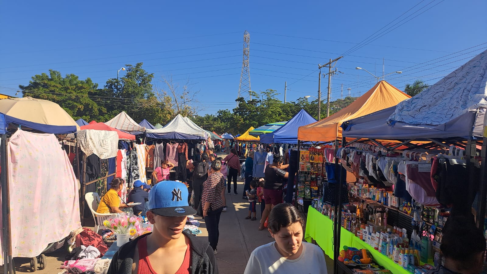 Tianguistas de la Flores Magón en Mazatlán reportan sus ventas en un 40 %