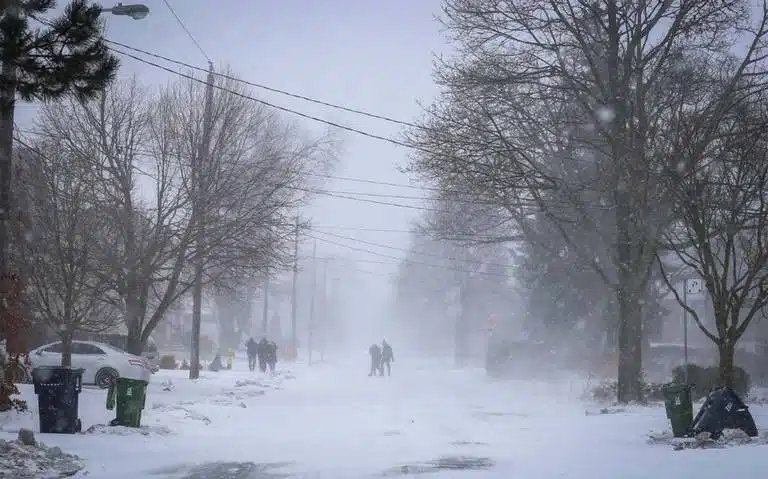 Tormentas invernales dejan 45 muertos en EU